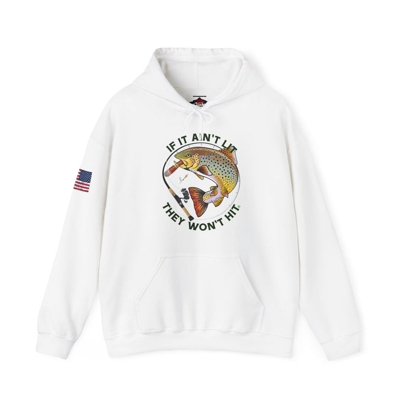 Load image into Gallery viewer, Smokin' Spinning Brown Patriot Hoodie Sweatshirt