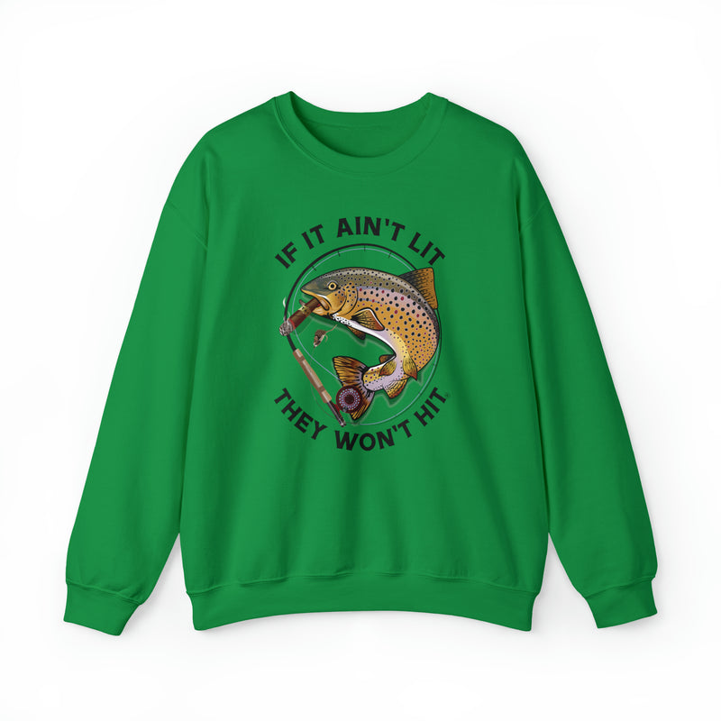 Load image into Gallery viewer, Smokin' Brown Trout & Mouse Sweatshirt