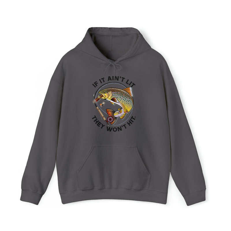Load image into Gallery viewer, Smokin' Brown Trout Heavy Blend™ Hoodie Sweatshirt