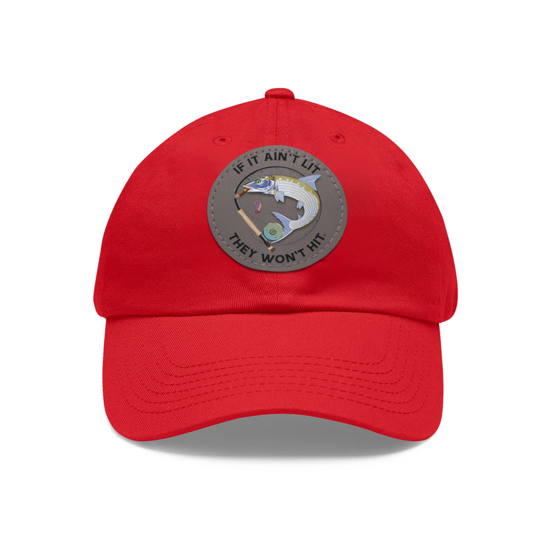 Load image into Gallery viewer, Smokin' Bonefish Leather Patch Cap