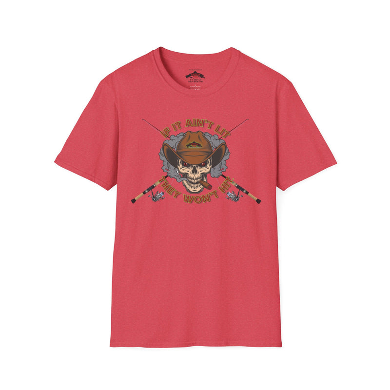 Load image into Gallery viewer, Smokin' Skull Spincast T-Shirt