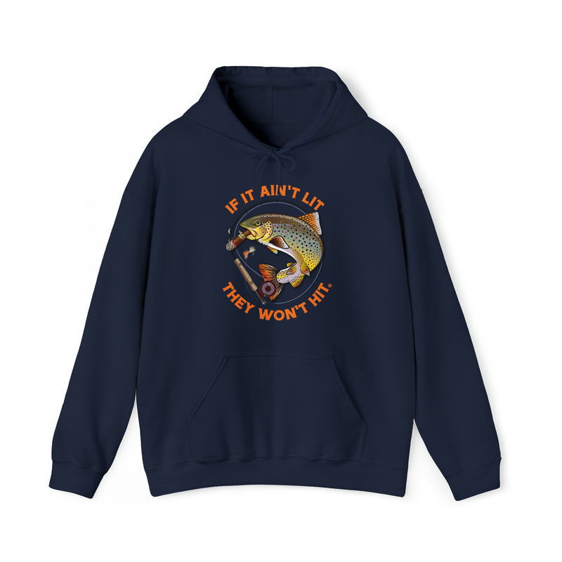Load image into Gallery viewer, Smokin' Brown Trout Heavy Blend™ Hoodie Sweatshirt