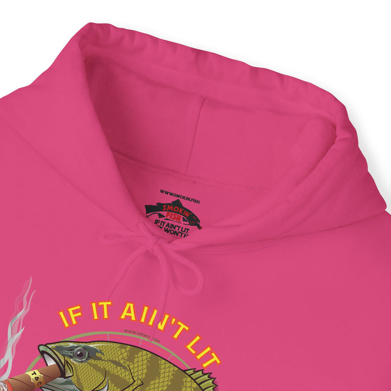 Load image into Gallery viewer, Smokin' Bass on the Fly Patriot Hoodie Sweatshirt