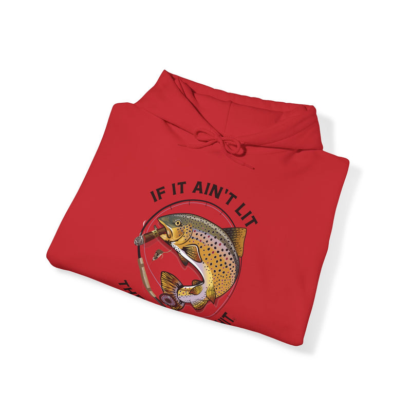 Load image into Gallery viewer, Smokin' Brown Trout & Mouse Patriot Hoodie Sweatshirt