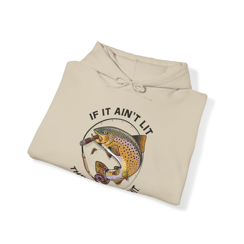 Load image into Gallery viewer, Smokin' Brown Trout & Mouse Patriot Hoodie Sweatshirt