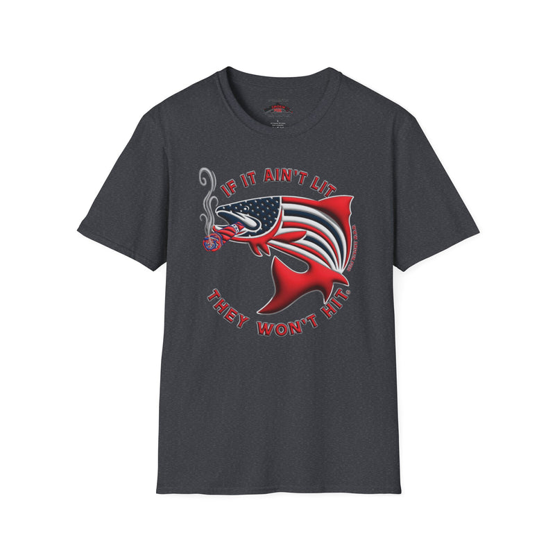 Load image into Gallery viewer, Smokin’ Fish® Americana Cigar T-Shirt
