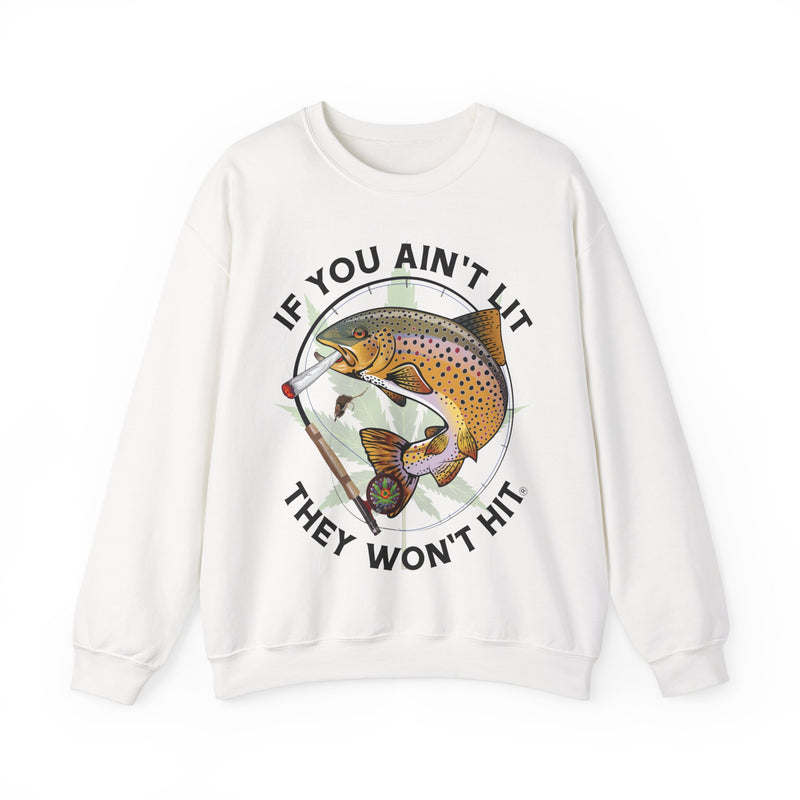 Load image into Gallery viewer, Doobie Brown Trout & Mouse Heavy Blend™ Crewneck Sweatshirt