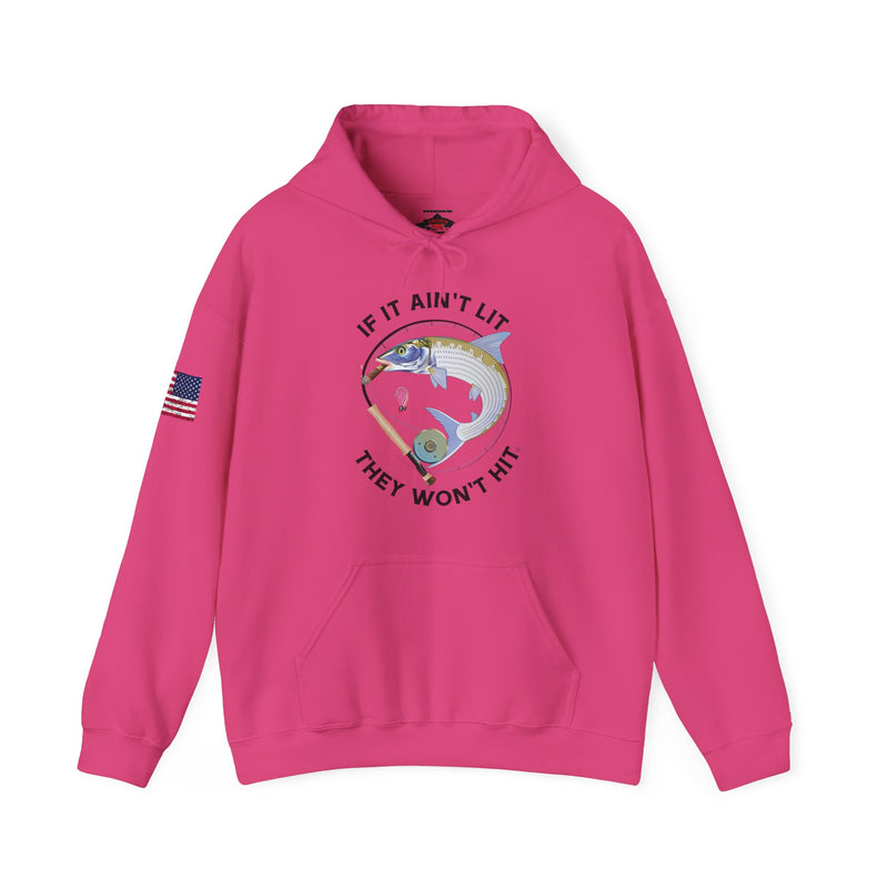 Load image into Gallery viewer, Smokin' Bonefish Patriot Hoodie Sweatshirt