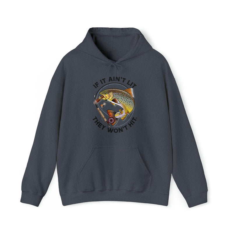 Load image into Gallery viewer, Smokin' Brown Trout Heavy Blend™ Hoodie Sweatshirt