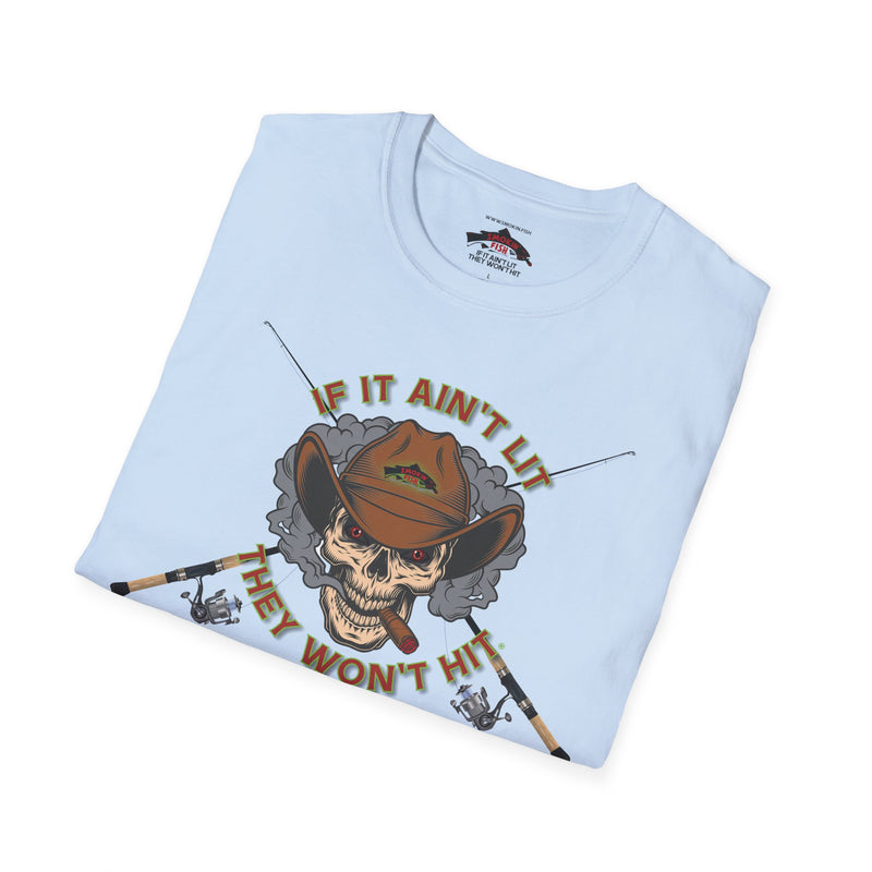 Load image into Gallery viewer, Smokin' Skull Spincast T-Shirt