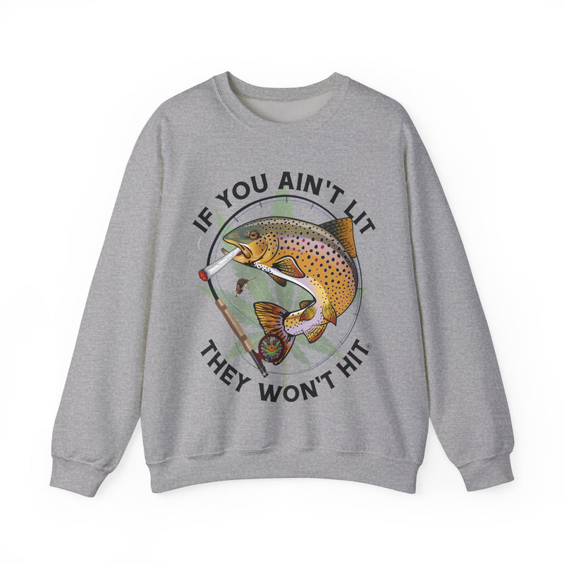 Load image into Gallery viewer, Doobie Brown Trout & Mouse Heavy Blend™ Crewneck Sweatshirt
