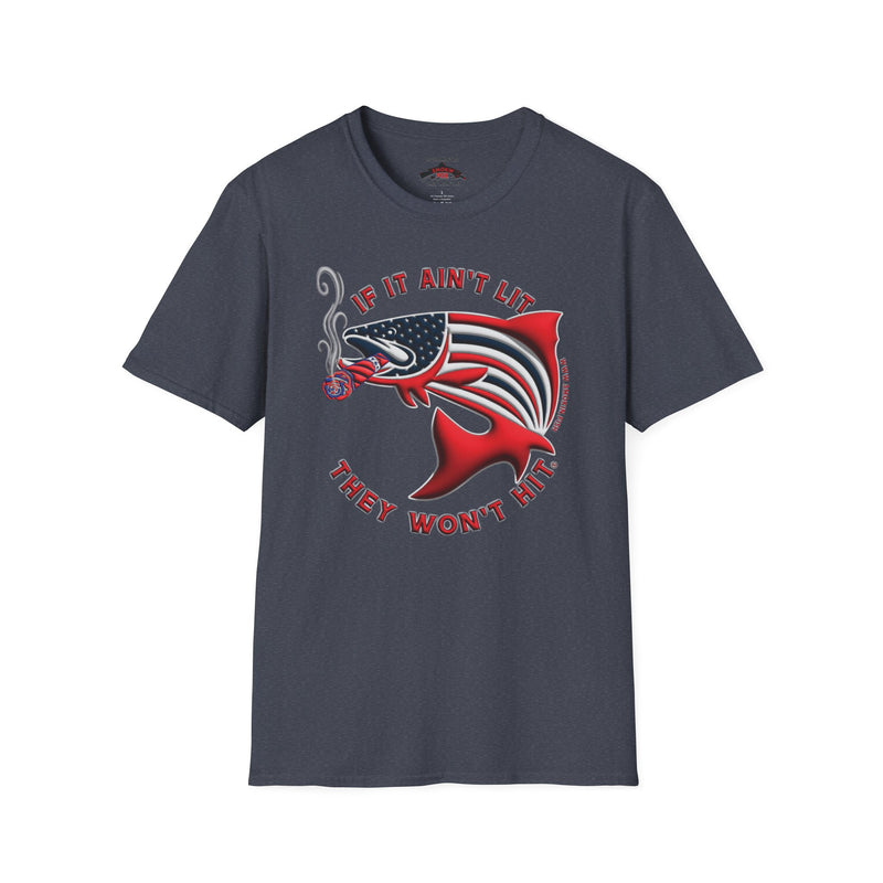 Load image into Gallery viewer, Smokin’ Fish® Americana Cigar T-Shirt