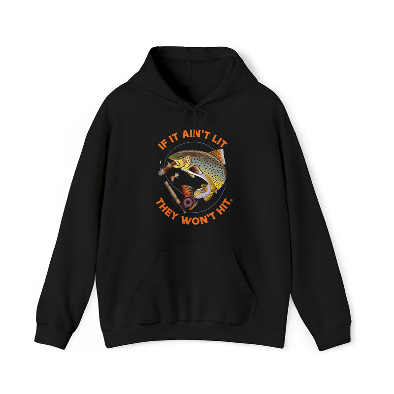 Load image into Gallery viewer, Smokin' Brown Trout Heavy Blend™ Hoodie Sweatshirt