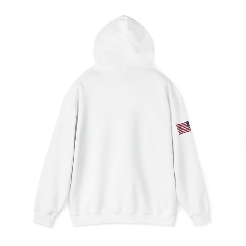 Load image into Gallery viewer, Smokin' Brown Trout & Mouse Patriot Hoodie Sweatshirt