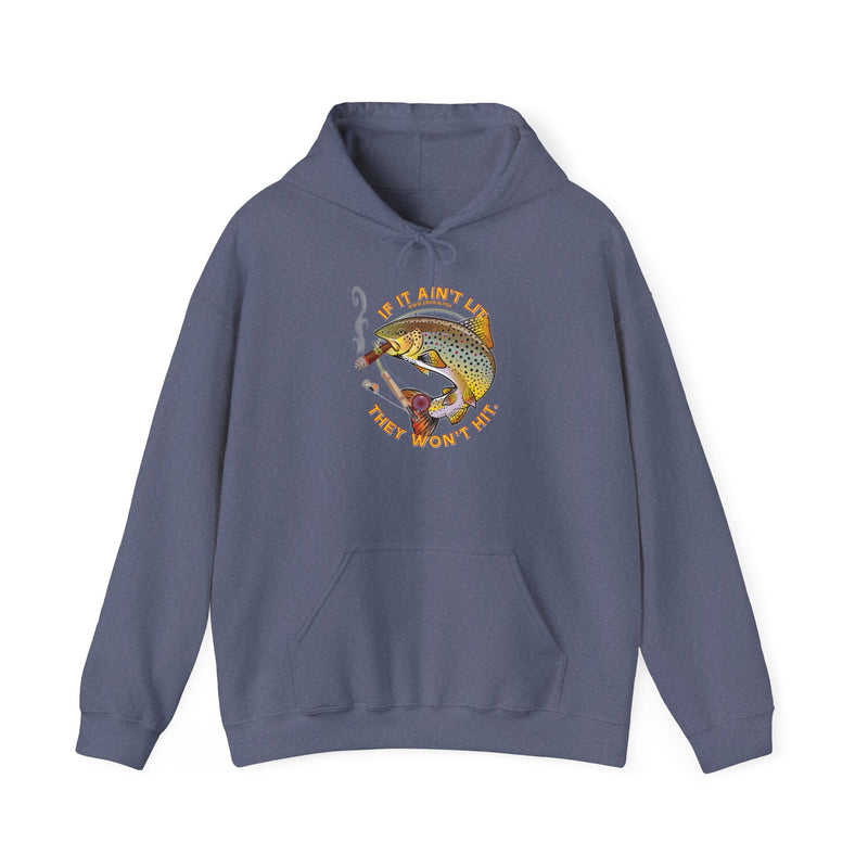 Load image into Gallery viewer, Smokin' Brown Trout Unisex Heavy Blend™ Hooded Sweatshirt