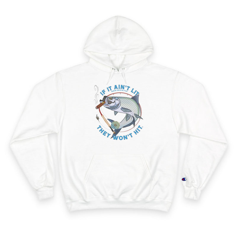 Load image into Gallery viewer, Champion Hoodie Smokin' Tarpon Sweatshirt with Double Dry® Technology