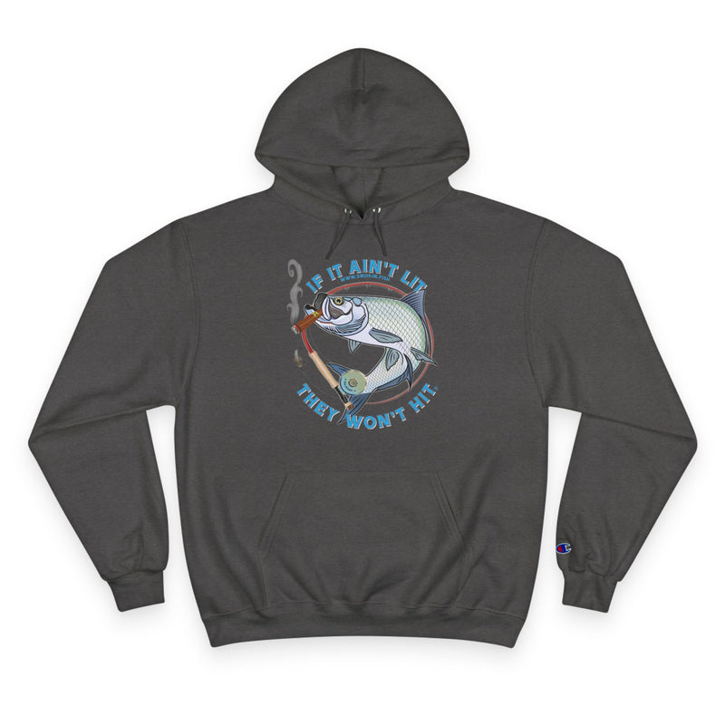 Load image into Gallery viewer, Champion Hoodie Smokin' Tarpon Sweatshirt with Double Dry® Technology