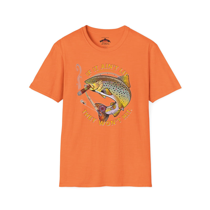 Load image into Gallery viewer, Smokin' Brown Trout Cigar T-Shirt