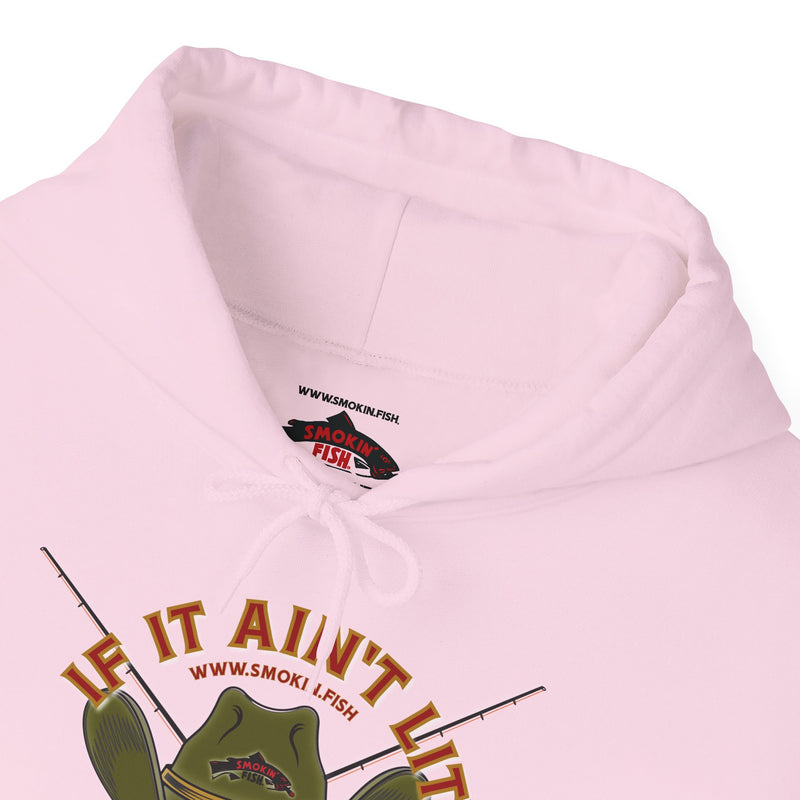 Load image into Gallery viewer, SMOKIN' Cowboy Skull Americana Fly Rod Hoodie Sweatshirt