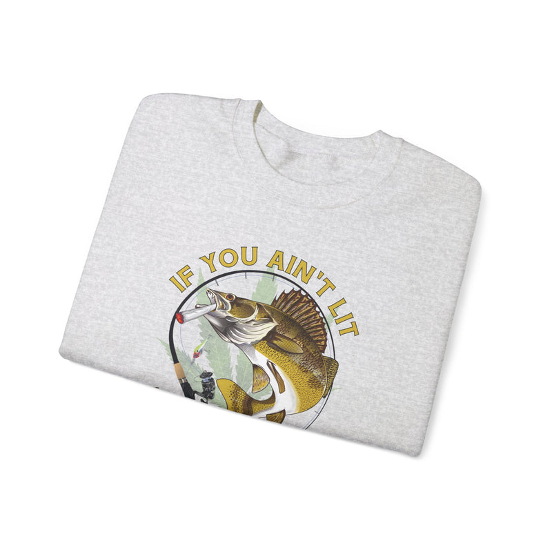 Load image into Gallery viewer, Doobie Walleye Heavy Blend™ Crewneck Sweatshirt