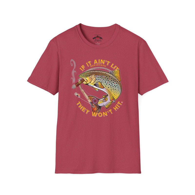 Load image into Gallery viewer, Smokin' Brown Trout Cigar T-Shirt