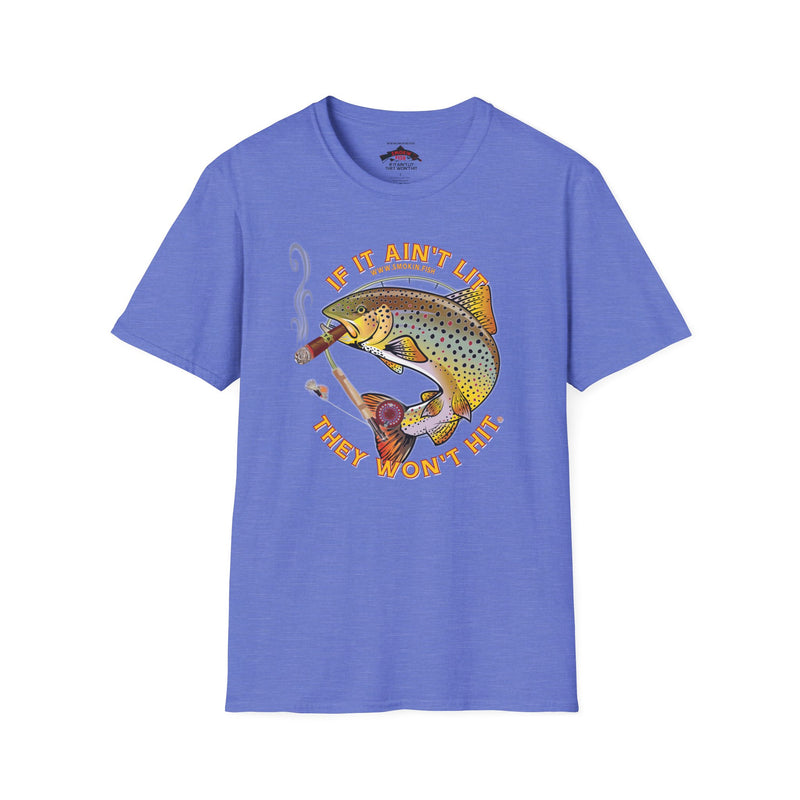 Load image into Gallery viewer, Smokin' Brown Trout Cigar T-Shirt
