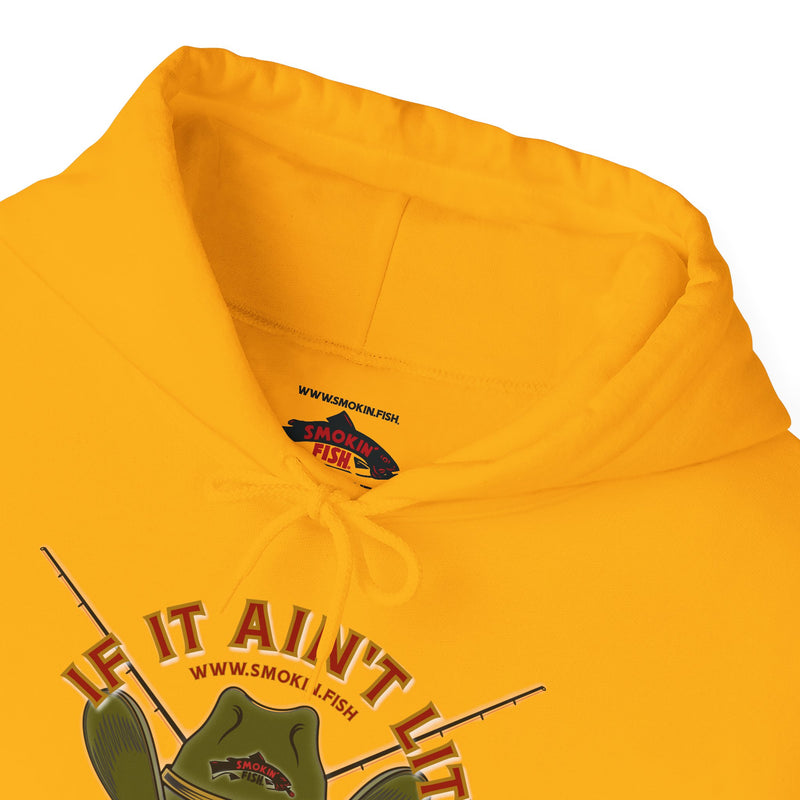 Load image into Gallery viewer, SMOKIN' Cowboy Skull Americana Fly Rod Hoodie Sweatshirt