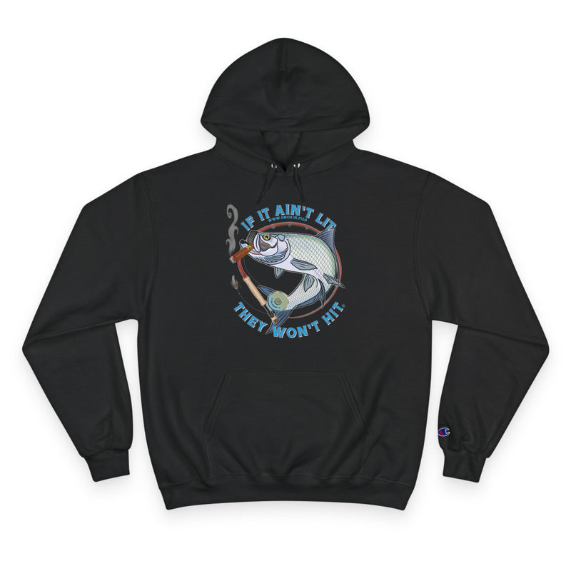 Load image into Gallery viewer, Champion Hoodie Smokin' Tarpon Sweatshirt with Double Dry® Technology