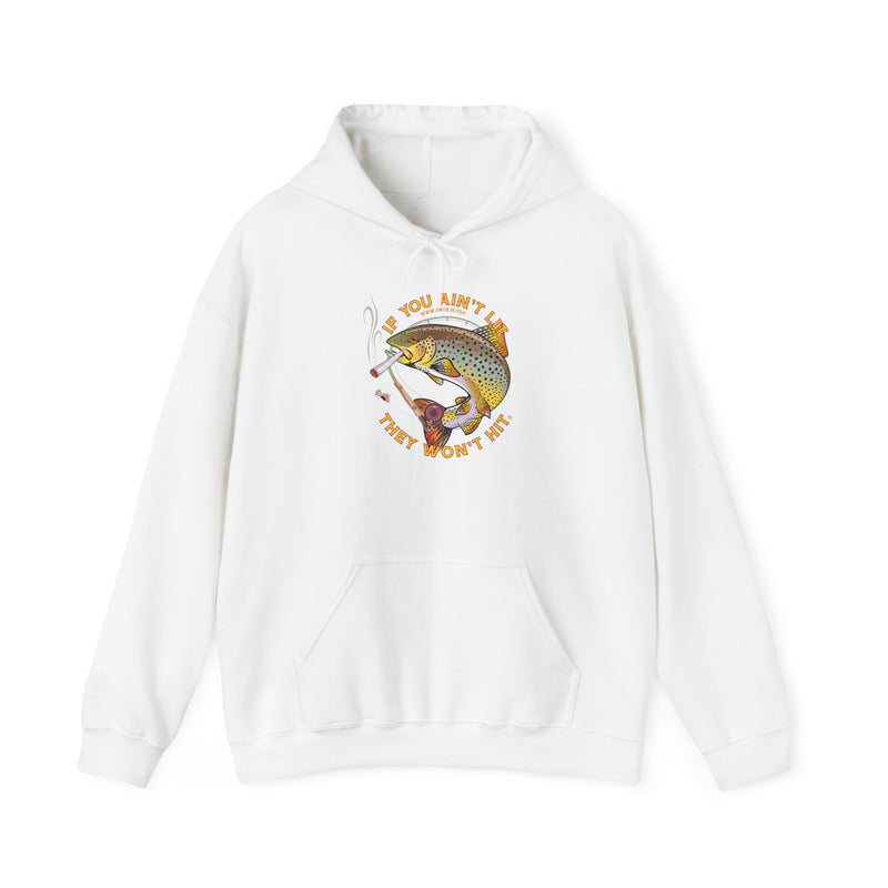 Load image into Gallery viewer, Doobie Brown Trout Unisex Heavy Blend™ Hooded Sweatshirt