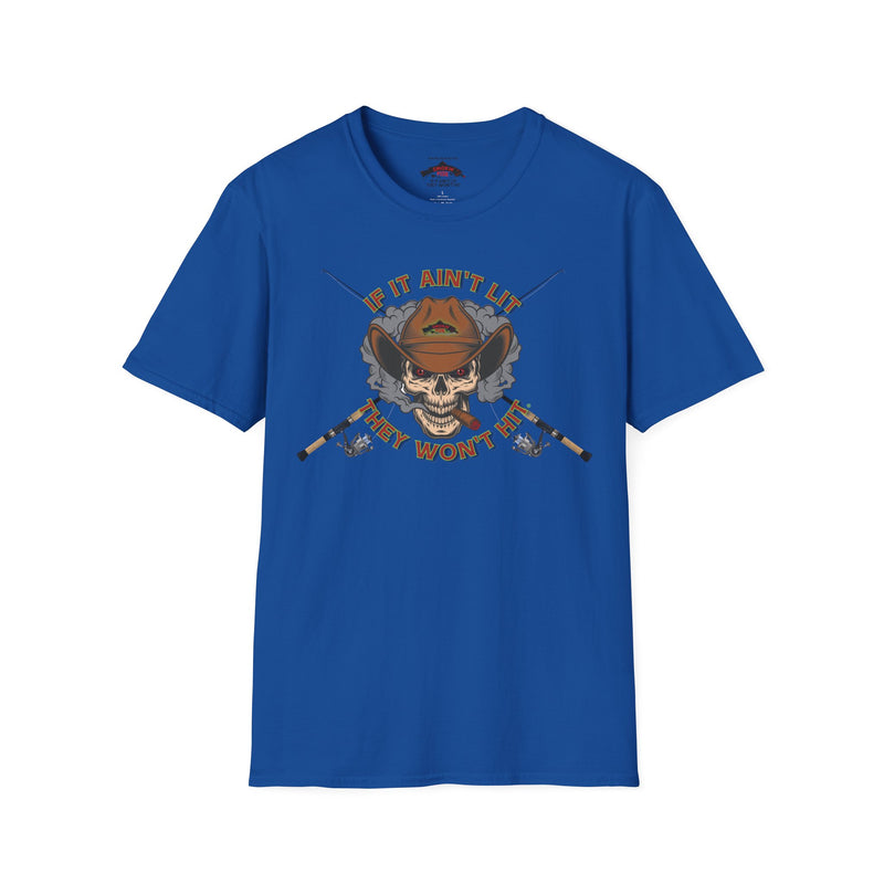 Load image into Gallery viewer, Smokin' Skull Spincast T-Shirt
