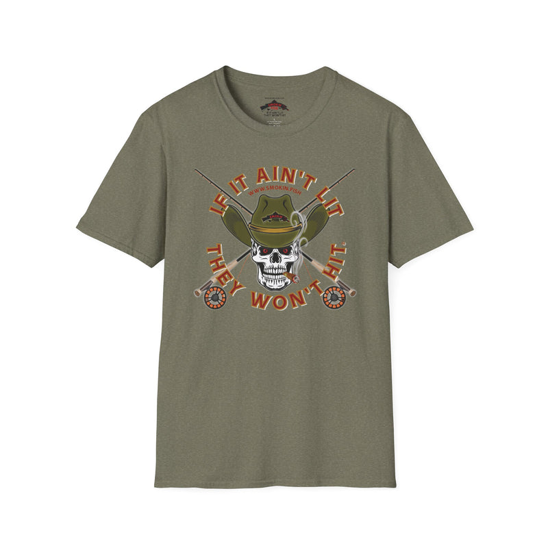 Load image into Gallery viewer, Smokin' Skull Cigar T-Shirt