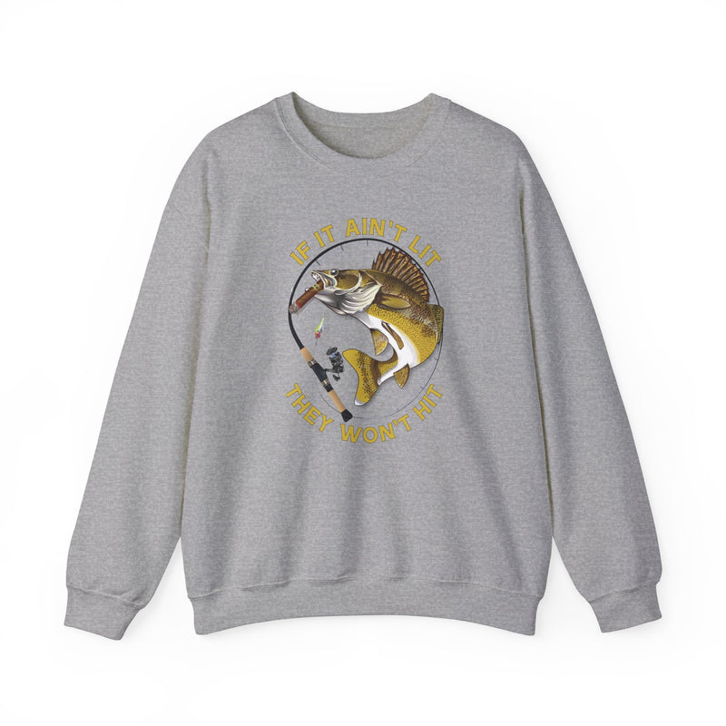 Load image into Gallery viewer, Smokin' Walleye Heavy Blend™ Crewneck Sweatshirt