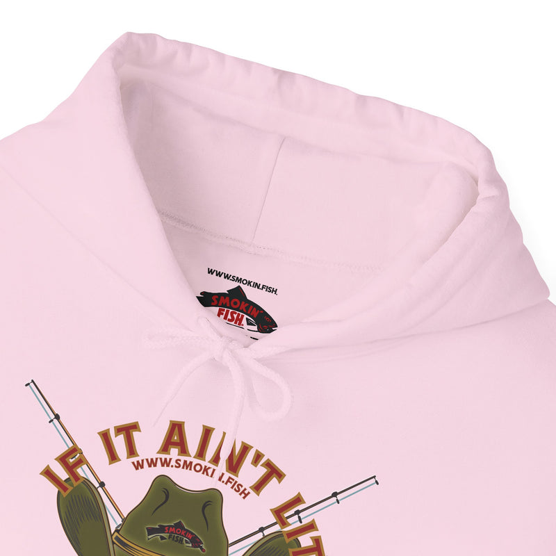 Load image into Gallery viewer, SMOKIN' Skull Spincast Americana Hoodie Sweatshirt