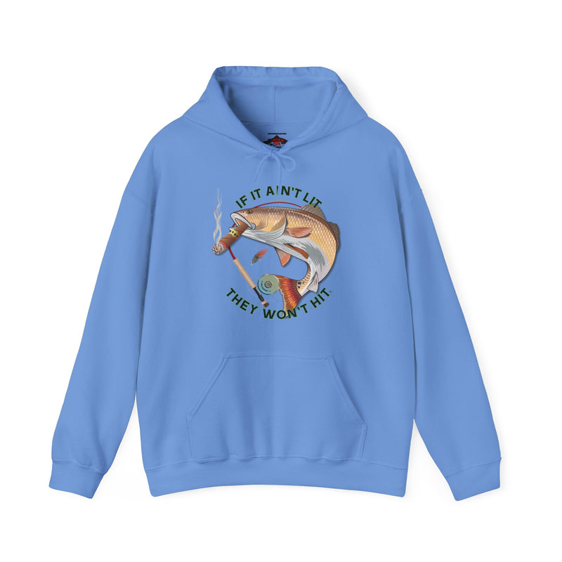 Load image into Gallery viewer, Smokin' Redfish Hoodie Sweatshirt