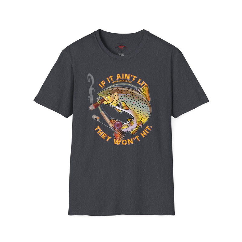 Load image into Gallery viewer, Smokin' Brown Trout Cigar T-Shirt