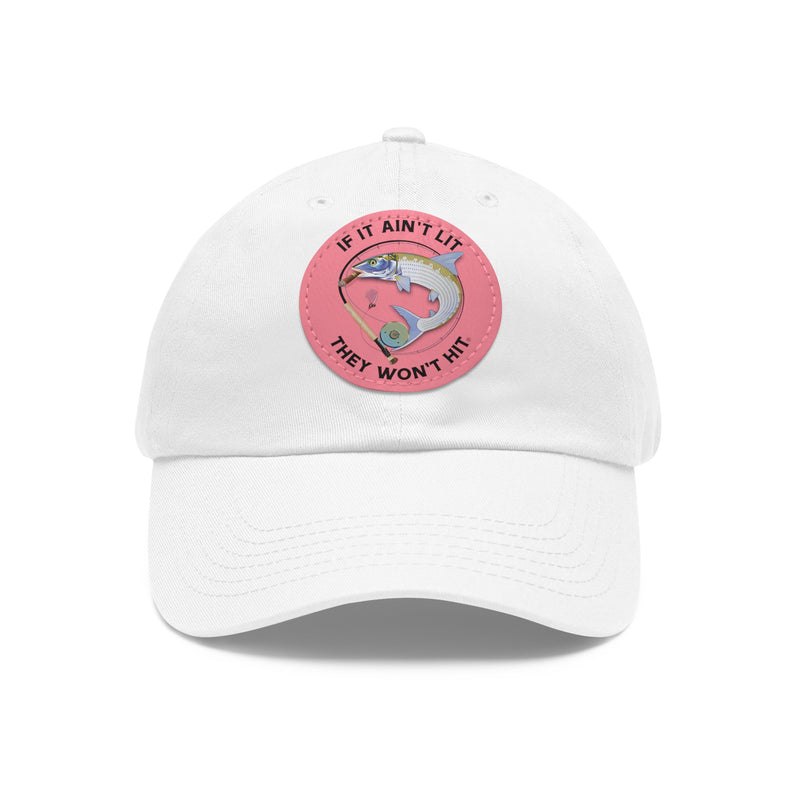 Load image into Gallery viewer, Smokin' Bonefish Leather Patch Cap