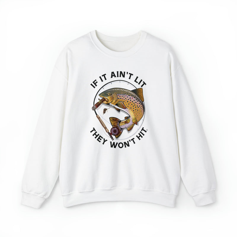 Load image into Gallery viewer, Smokin' Brown Trout & Mouse Sweatshirt