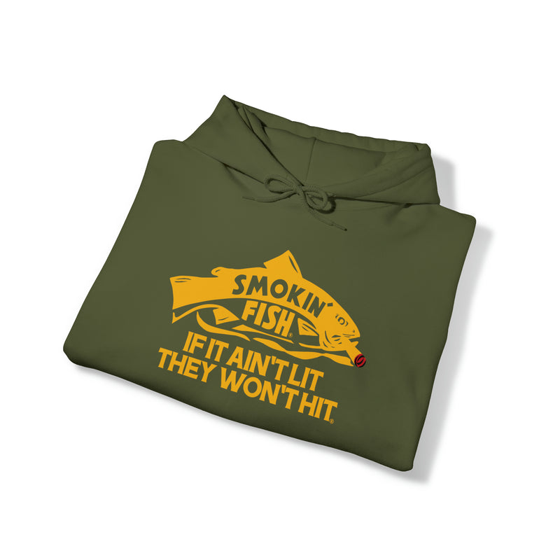 Load image into Gallery viewer, Smokin' Fish® Signature Heavy Blend™ Hoodie Sweatshirt