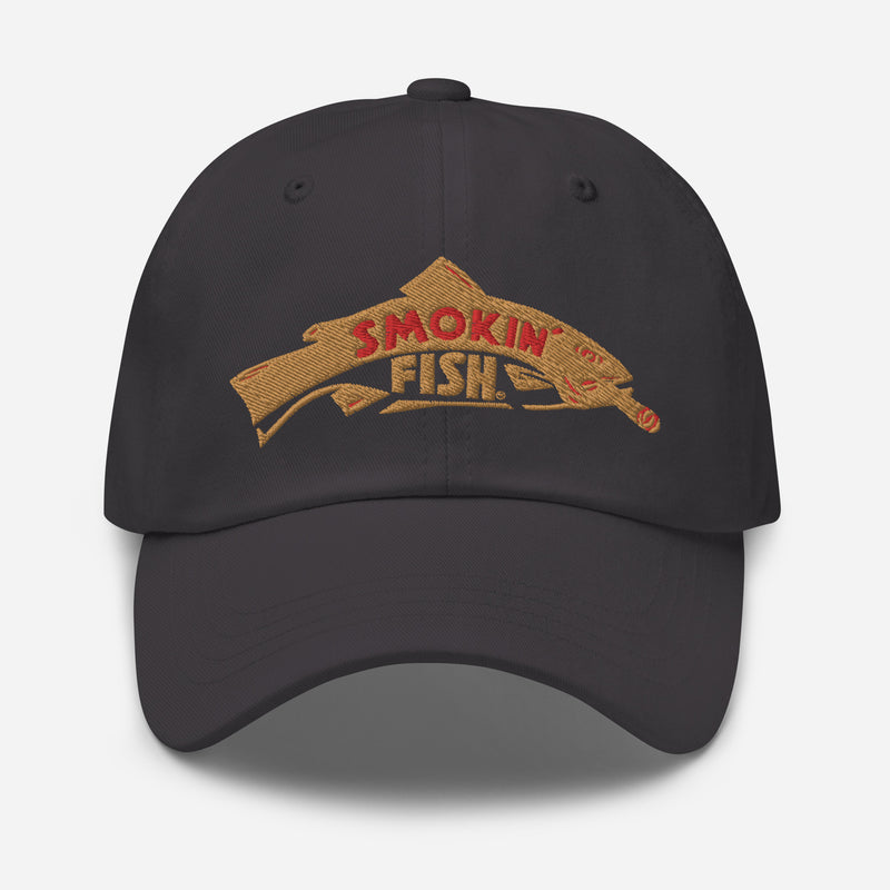 Load image into Gallery viewer, Smokin' Fish® Signature Embroidered Cap | Gold Fish