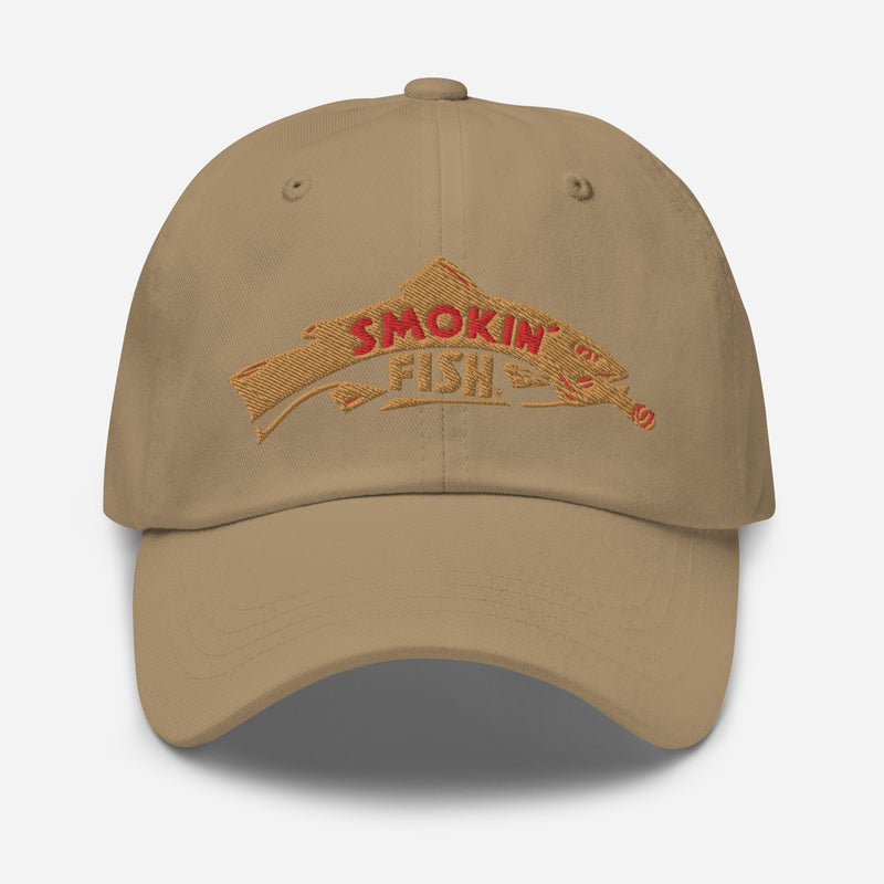 Load image into Gallery viewer, Smokin' Fish® Signature Embroidered Cap | Gold Fish
