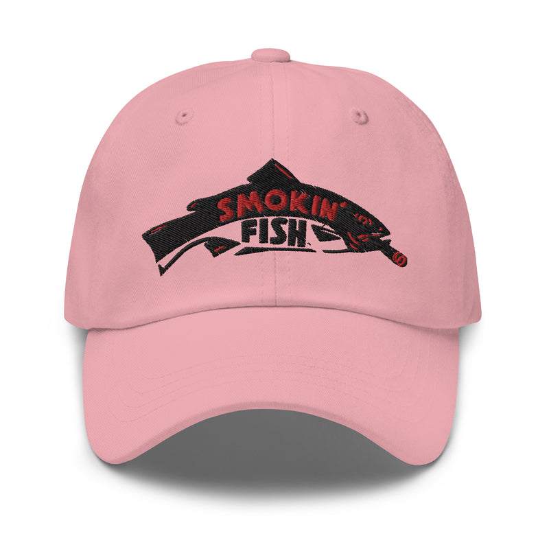 Load image into Gallery viewer, Smokin' Fish® Signature Embroidered Cap | Black Fish
