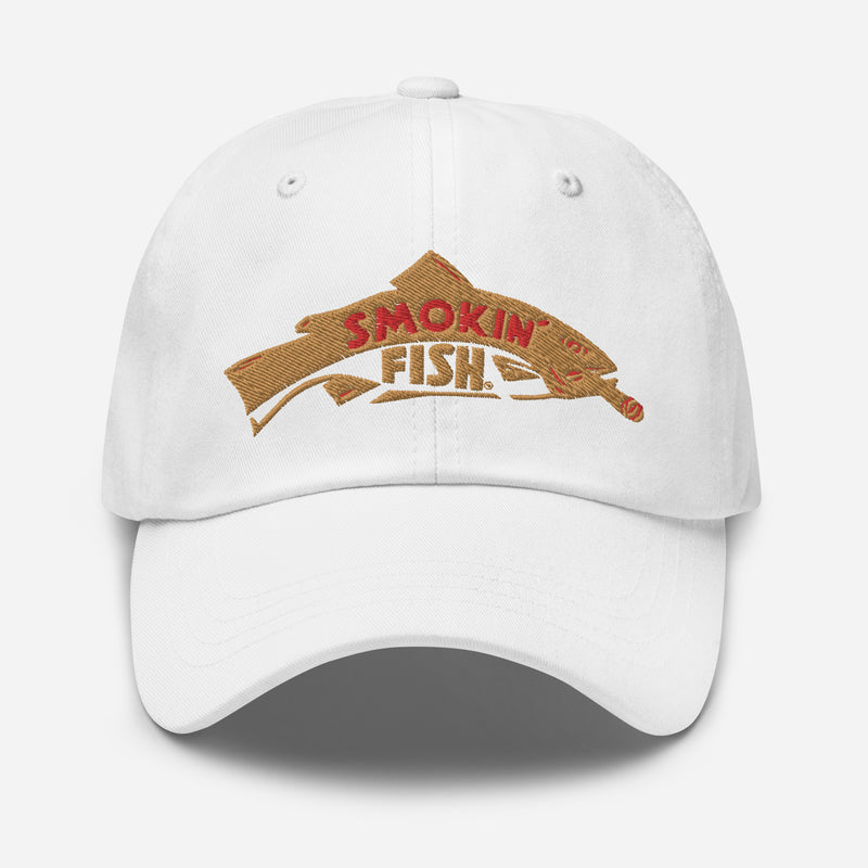 Load image into Gallery viewer, Smokin' Fish® Signature Embroidered Cap | Gold Fish