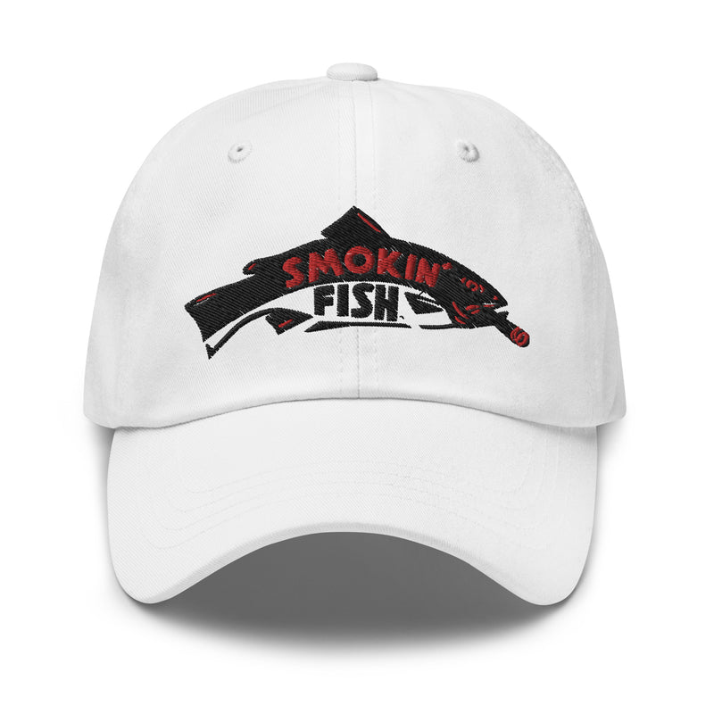 Load image into Gallery viewer, Smokin' Fish® Signature Embroidered Cap | Black Fish