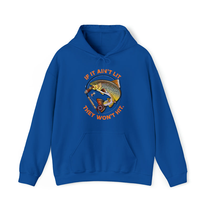 Load image into Gallery viewer, Smokin&#39; Brown Trout Heavy Blend™ Hoodie Sweatshirt
