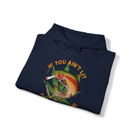 Doobie Rainbow Trout Unisex Heavy Blend™ Hooded Sweatshirt