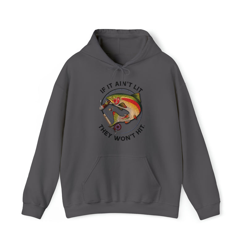Load image into Gallery viewer, Smokin&#39; Rainbow Trout Unisex Heavy Blend™ Hooded Sweatshirt
