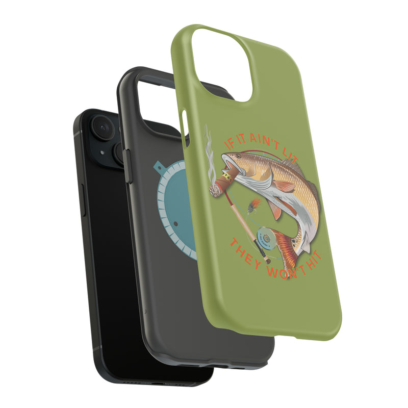 Load image into Gallery viewer, Smokin&#39; Redfish Rugged MagSafe iPhone Case
