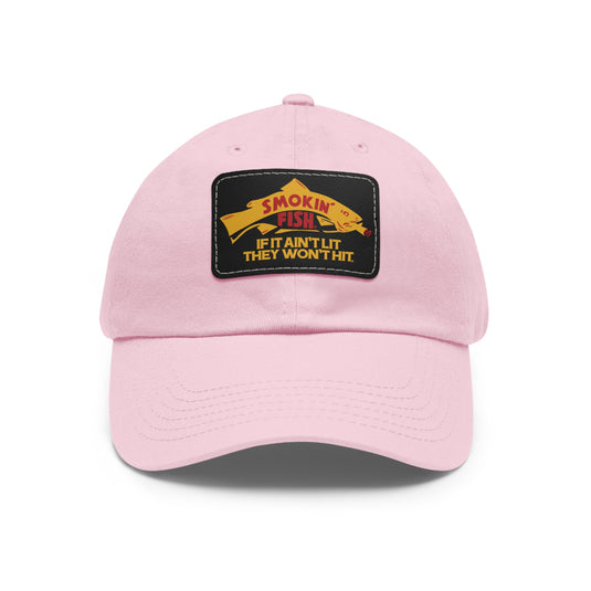 Smokin' Fish® Cap with Leather Patch