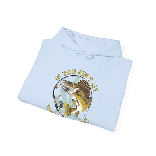 Doobie Walleye Hooded Sweatshirt