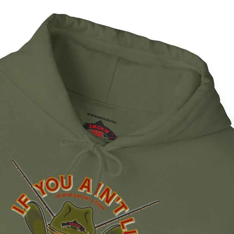 Load image into Gallery viewer, SMOKIN&#39; Doobie Cowboy Skull Americana Fly Rod Hoodie Sweatshirt
